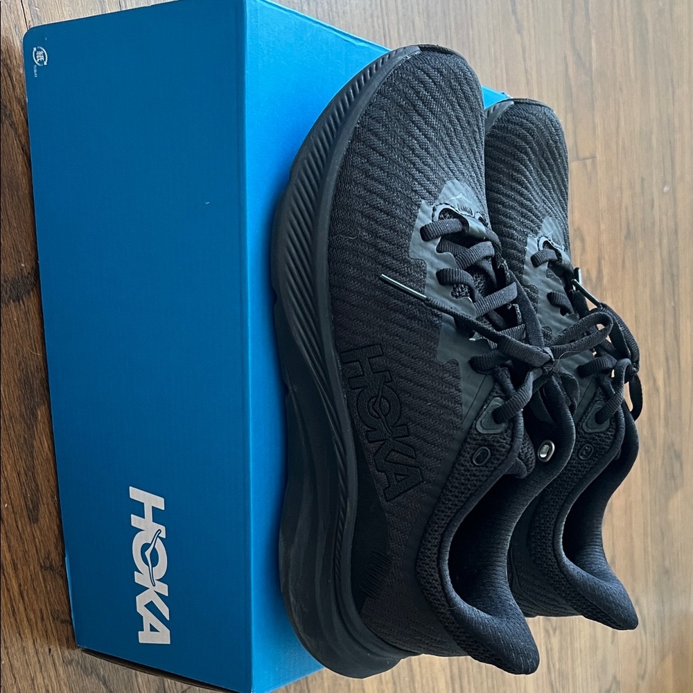 Hoka Black Athletic Shoes
